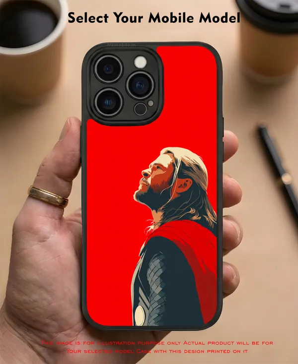 Thor_Illustration_Design_Printed_Premium_Glossy_Back_Case_Cover_With_Camera_Protection_Mk000401_Bx