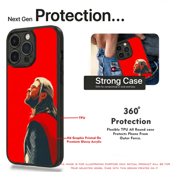 Thor_Illustration_Design_Printed_Premium_Glossy_Back_Case_Cover_With_Camera_Protection_Mk000401_Bx