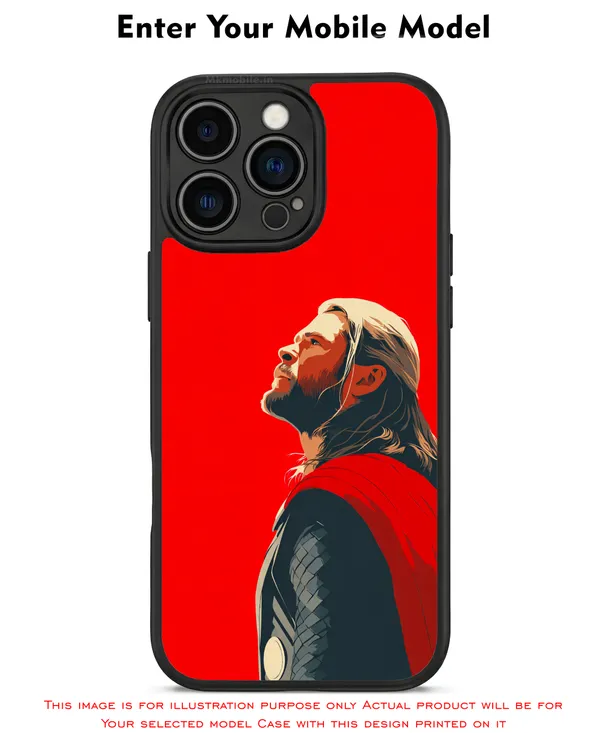 Thor_Illustration_Design_Printed_Premium_Glossy_Back_Case_Cover_With_Camera_Protection_Mk000401_Bx