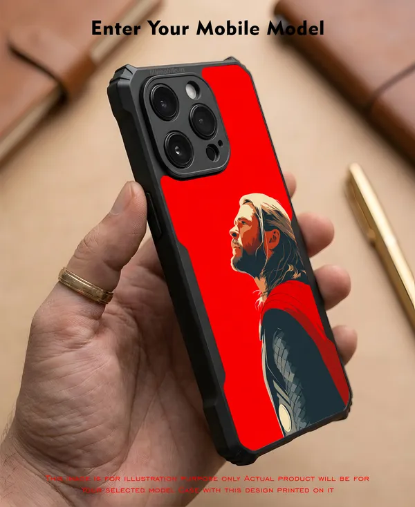 Thor_Illustration__Design_Printed_Bumper_Glossy_Back_Case_Cover_With_Camera_Protection_Mk000401_Bx