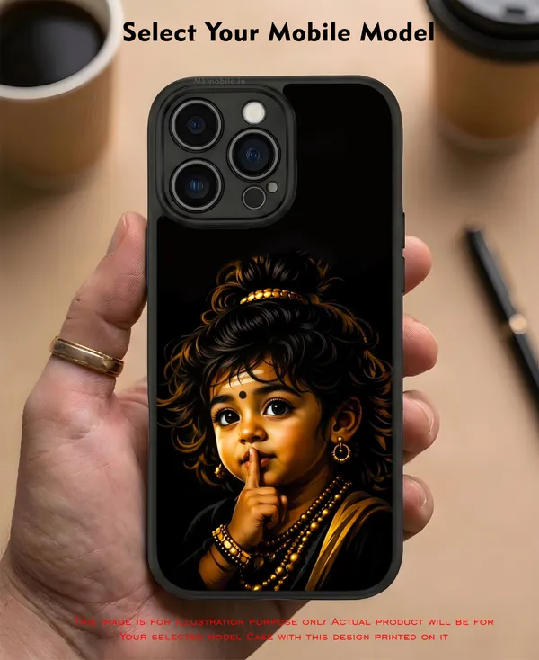 Cute_Baby_Murugan_Tamil_God_Design_Printed_Premium_Glossy_Back_Case_Cover_With_Camera_Protection_Mk000405_Bx