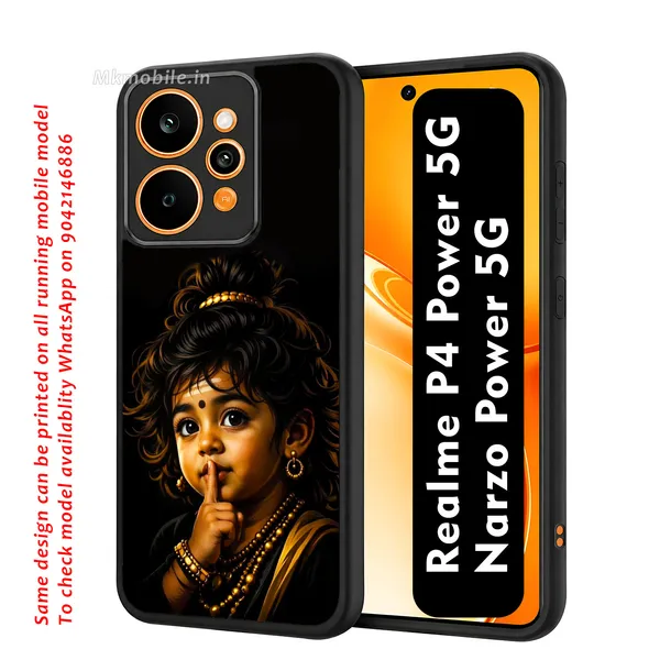 Cute_Baby_Murugan_Tamil_God_Design_Printed_Premium_Glossy_Back_Case_Cover_With_Camera_Protection_For_Realme_P4_Power_5G_/_Narzo_Power_5G_Mk000405_Bx
