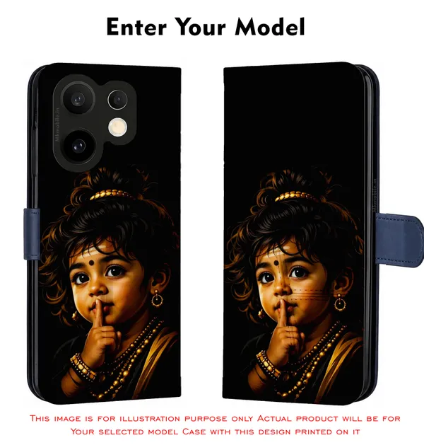 Cute_Baby_Murugan_Tamil_God_Design_Printed_Flip_Case_Cover_With_Camera_Protection_Mk000405_Fcuv