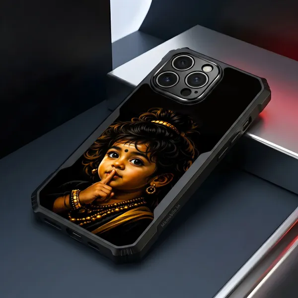 Cute_Baby_Murugan_Tamil_God__Design_Printed_Bumper_Glossy_Back_Case_Cover_With_Camera_Protection_Mk000405_Ip