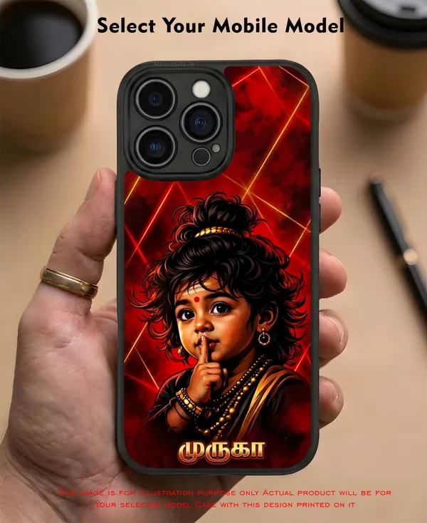 Cute_Baby_Murugan_Tamil_God_Design_Printed_Premium_Glossy_Back_Case_Cover_With_Camera_Protection_Mk000406_Bx