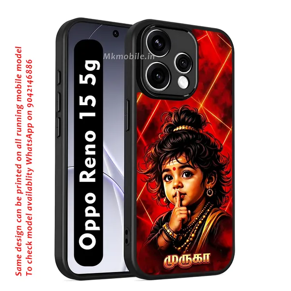 Cute_Baby_Murugan_Tamil_God_Design_Printed_Premium_Glossy_Back_Case_Cover_With_Camera_Protection_For_OPPO_RENO_15_5g_Mk000406_Bx