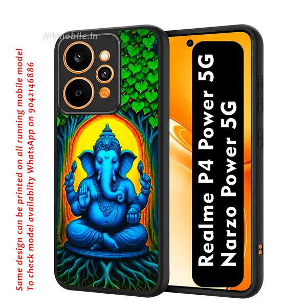 Vinayagar_Ganesan_Pillayar_Design_Printed_Premium_Glossy_Back_Case_Cover_With_Camera_Protection_For_Realme_P4_Power_5G_/_Narzo_Power_5G_Mk000407_Bx
