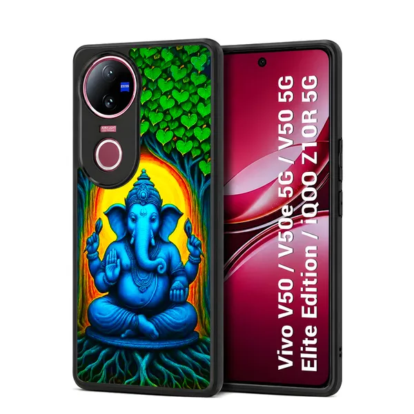Vinayagar_Ganesan_Pillayar_Design_Printed_Premium_Glossy_Back_Case_Cover_With_Camera_Protection_For_Vivo_V50_/_V50e_/_V50_5g_Elite_Edition_/_iQOO_Z10r_5g_Mk000407_Bx