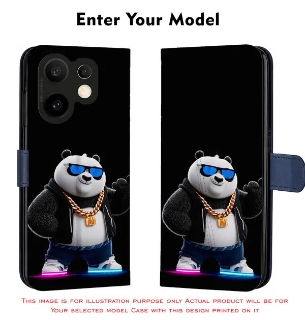 Cute_Panda_Wearing_Sunglass_Design_Printed_Flip_Case_Cover_With_Camera_Protection_Mk000409_Fcuv