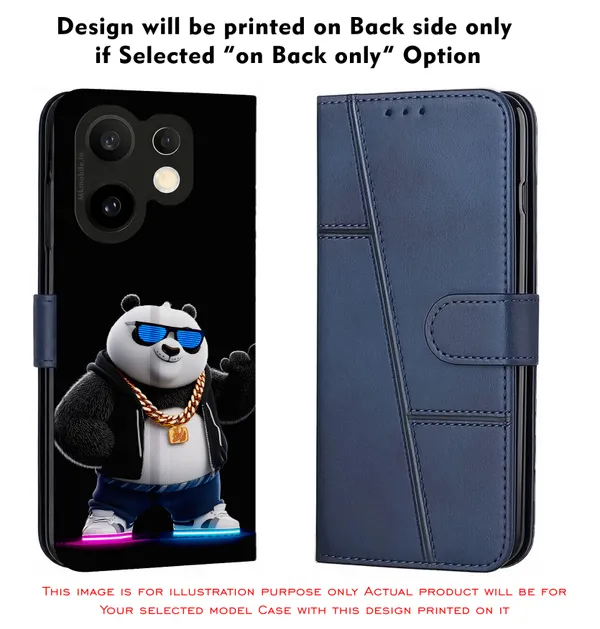 Cute_Panda_Wearing_Sunglass_Design_Printed_Flip_Case_Cover_With_Camera_Protection_Mk000409_Fcuv