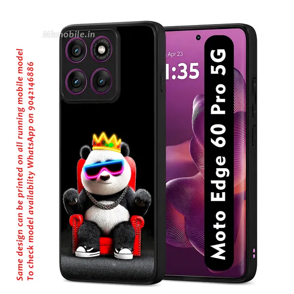 Cute_Baby_Panda_Wearing_Sunglass_And_Crown_Design_Printed_Premium_Glossy_Back_Case_Cover_With_Camera_Protection_For_Moto_Edge_60_Pro_5G_Mk000410_Bx