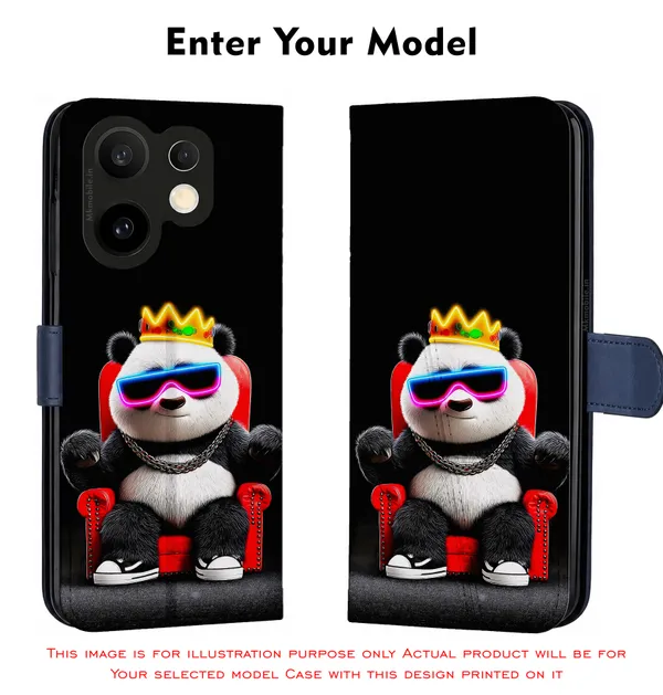 Cute_Baby_Panda_Wearing_Sunglass_And_Crown_Design_Printed_Flip_Case_Cover_With_Camera_Protection_Mk000410_Fcuv