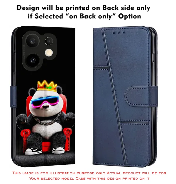 Cute_Baby_Panda_Wearing_Sunglass_And_Crown_Design_Printed_Flip_Case_Cover_With_Camera_Protection_Mk000410_Fcuv