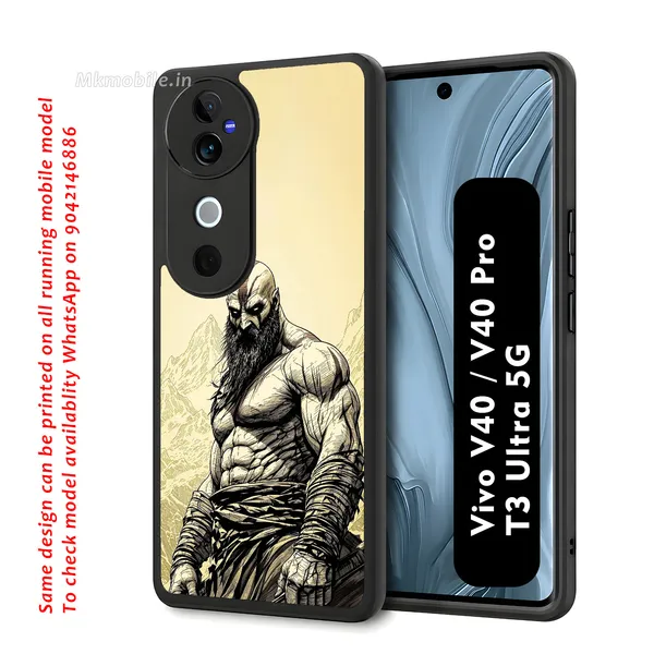 God_Of_War_Character_Kratos_Design_Printed_Premium_Glossy_Back_Case_Cover_With_Camera_Protection_For_Vivo_V40_5G_/_V40_Pro_5G_/_T3_Ultra_5G_Mk000411_Bx
