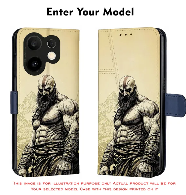 God_Of_War_Character_Kratos_Design_Printed_Flip_Case_Cover_With_Camera_Protection_Mk000411_Fcuv