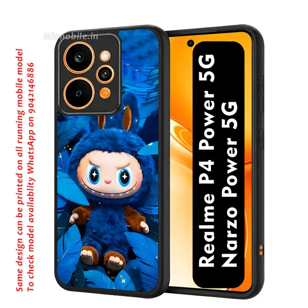 Blue_Labubu_Doll_Design_Printed_Premium_Glossy_Back_Case_Cover_With_Camera_Protection_For_Realme_P4_Power_5G_/_Narzo_Power_5G_Mk000414_Bx