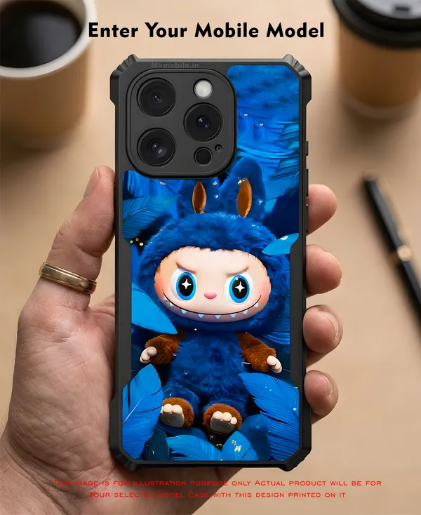 Blue_Labubu_Doll__Design_Printed_Bumper_Glossy_Back_Case_Cover_With_Camera_Protection_Mk000414_Bx