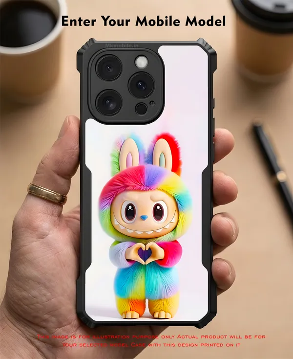 Multicolour_Labubu_Doll__Design_Printed_Bumper_Glossy_Back_Case_Cover_With_Camera_Protection_Mk000416_Bx