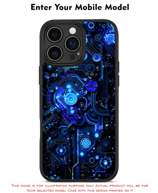 Black_And_Blue_Circuit_Board_Design_Printed_Premium_Glossy_Back_Case_Cover_With_Camera_Protection_Mk000417_Bx