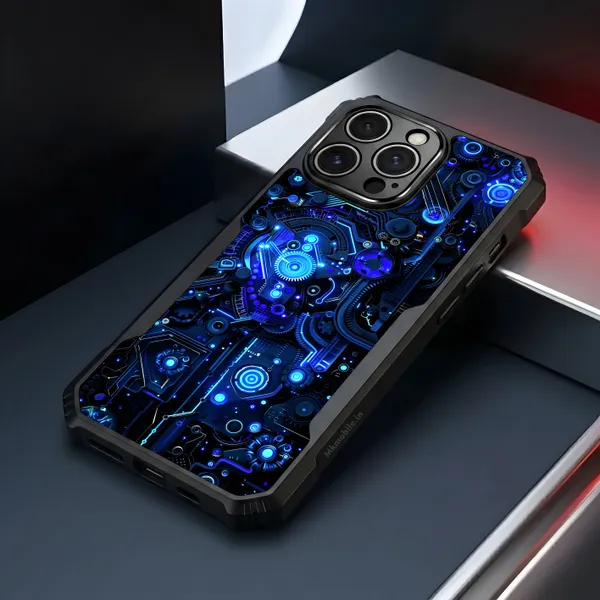 Black_And_Blue_Circuit_Board__Design_Printed_Bumper_Glossy_Back_Case_Cover_With_Camera_Protection_Mk000417_Bx