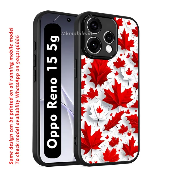 Features_A_Canadian_Maple_Leaf_Flag_Motif_Design_Printed_Premium_Glossy_Back_Case_Cover_With_Camera_Protection_For_OPPO_RENO_15_5g_Mk000419_Bx