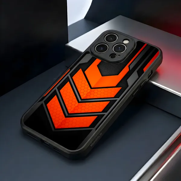 Modern,_Futuristic_Aesthetic_With_Robotic_Abstract_Patterns_Design_Printed_Premium_Glossy_Back_Case_Cover_With_Camera_Protection_Mk000420_Bx