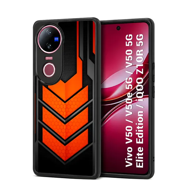 Modern,_Futuristic_Aesthetic_With_Robotic_Abstract_Patterns_Design_Printed_Premium_Glossy_Back_Case_Cover_With_Camera_Protection_For_Vivo_V50_/_V50e_/_V50_5g_Elite_Edition_/_iQOO_Z10r_5g_Mk000420_Bx