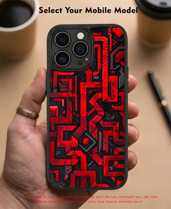 Geometric_Circuit_Board_Or_Doodle_Style_Design_Printed_Premium_Glossy_Back_Case_Cover_With_Camera_Protection_Mk000422_Bx