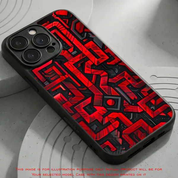 Geometric_Circuit_Board_Or_Doodle_Style_Design_Printed_Premium_Glossy_Back_Case_Cover_With_Camera_Protection_Mk000422_Bx