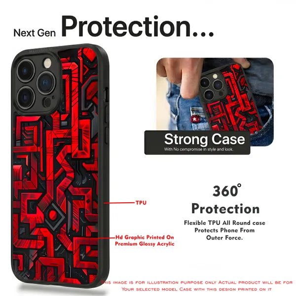 Geometric_Circuit_Board_Or_Doodle_Style_Design_Printed_Premium_Glossy_Back_Case_Cover_With_Camera_Protection_Mk000422_Bx