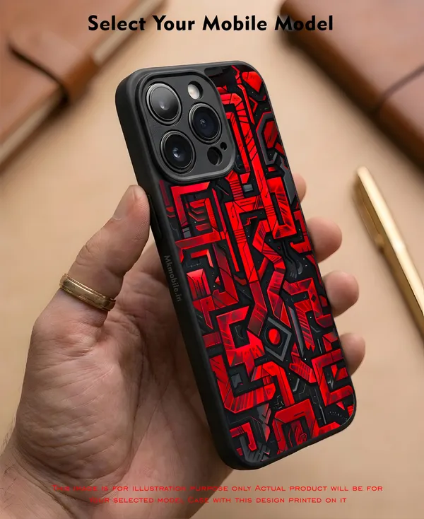Geometric_Circuit_Board_Or_Doodle_Style_Design_Printed_Premium_Glossy_Back_Case_Cover_With_Camera_Protection_Mk000422_Bx