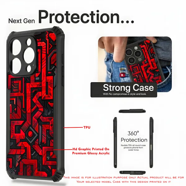 Geometric_Circuit_Board_Or_Doodle_Style__Design_Printed_Bumper_Glossy_Back_Case_Cover_With_Camera_Protection_Mk000422_Bx