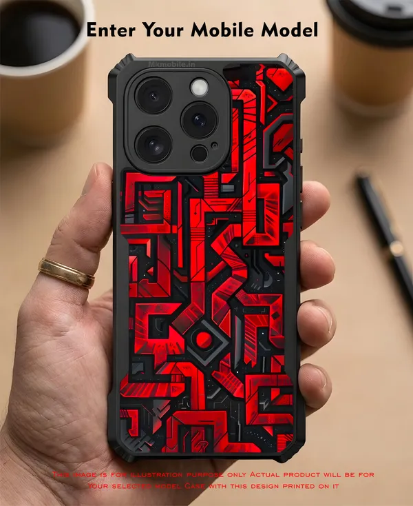 Geometric_Circuit_Board_Or_Doodle_Style__Design_Printed_Bumper_Glossy_Back_Case_Cover_With_Camera_Protection_Mk000422_Bx