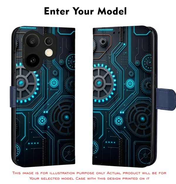 Abstract_Gear_Wheel_Mechanism_Design_Printed_Flip_Case_Cover_With_Camera_Protection_Mk000423_Fcuv
