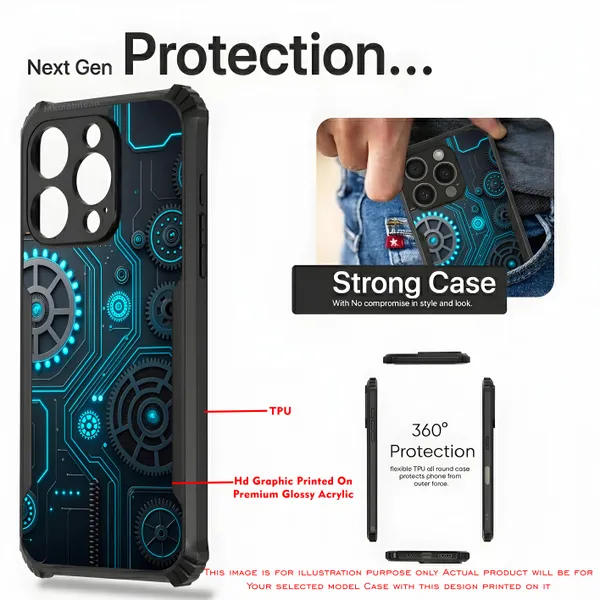 Abstract_Gear_Wheel_Mechanism__Design_Printed_Bumper_Glossy_Back_Case_Cover_With_Camera_Protection_Mk000423_Bx