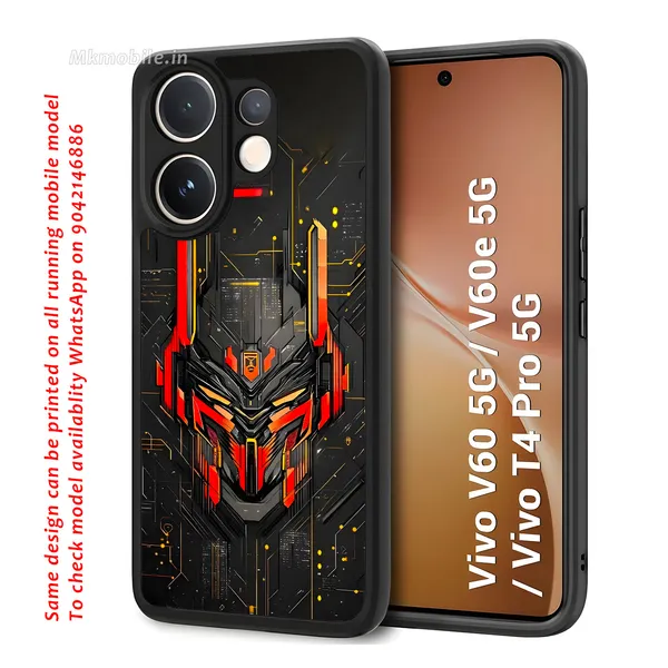 Illustration_Of_A_Robot_Reminiscent_Of_Optimus_Prime_Design_Printed_Premium_Glossy_Back_Case_Cover_With_Camera_Protection_For_Vivo_V60_5G_/_V60e_/_T4_Pro_5G_Mk000426_Bx