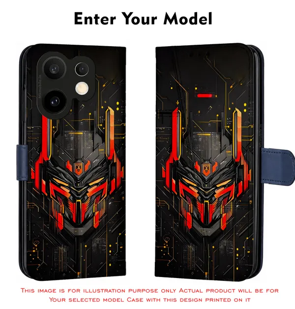 Illustration_Of_A_Robot_Reminiscent_Of_Optimus_Prime_Design_Printed_Flip_Case_Cover_With_Camera_Protection_Mk000426_Fcuv