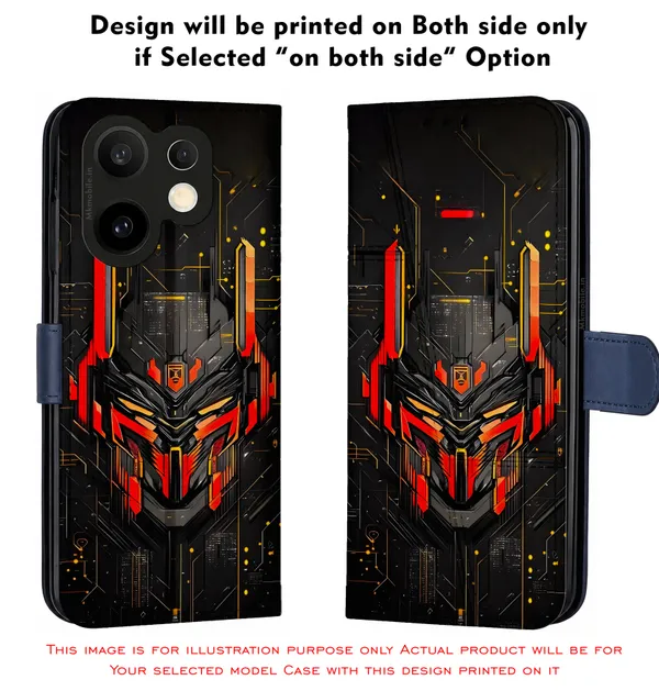 Illustration_Of_A_Robot_Reminiscent_Of_Optimus_Prime_Design_Printed_Flip_Case_Cover_With_Camera_Protection_Mk000426_Fcuv