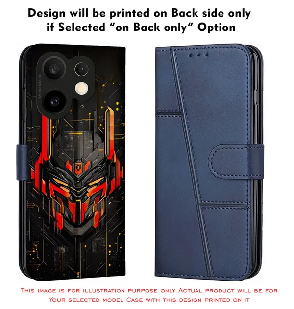Illustration_Of_A_Robot_Reminiscent_Of_Optimus_Prime_Design_Printed_Flip_Case_Cover_With_Camera_Protection_Mk000426_Fcuv