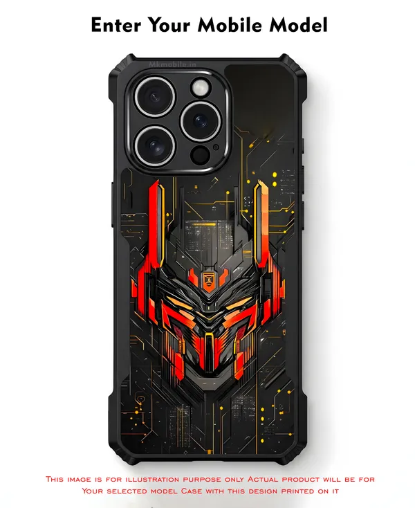 Illustration_Of_A_Robot_Reminiscent_Of_Optimus_Prime__Design_Printed_Bumper_Glossy_Back_Case_Cover_With_Camera_Protection_Mk000426_Bx
