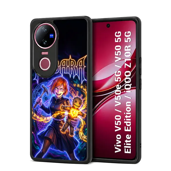 Nobara_Kugisaki_From_The_Popular_Anime_And_Manga_Series_Jujutsu_Kaisen_Design_Printed_Premium_Glossy_Back_Case_Cover_With_Camera_Protection_For_Vivo_V50_/_V50e_/_V50_5g_Elite_Edition_/_iQOO_Z10r_5g_Mk000428_Bx