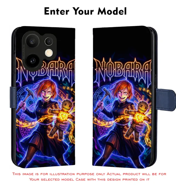 Nobara_Kugisaki_From_The_Popular_Anime_And_Manga_Series_Jujutsu_Kaisen_Design_Printed_Flip_Case_Cover_With_Camera_Protection_Mk000428_Fcuv