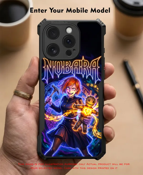 Nobara_Kugisaki_From_The_Popular_Anime_And_Manga_Series_Jujutsu_Kaisen__Design_Printed_Bumper_Glossy_Back_Case_Cover_With_Camera_Protection_Mk000428_Bx