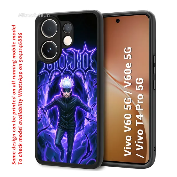 Gojo_Satoru_From_Anime_Jujutsu_Kaisen_Design_Printed_Premium_Glossy_Back_Case_Cover_With_Camera_Protection_For_Vivo_V60_5G_/_V60e_/_T4_Pro_5G_Mk000430_Bx