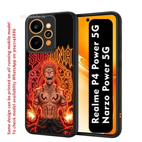 Character_Sukuna_From_The_Anime_Jujutsu_Kaisen_Design_Printed_Premium_Glossy_Back_Case_Cover_With_Camera_Protection_For_Realme_P4_Power_5G_/_Narzo_Power_5G_Mk000431_Bx