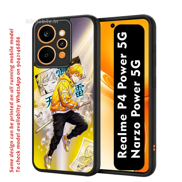 Zenitsu_Agatsuma_From_The_Anime_Series_Demon_Slayer_Kimetsu_No_Yaiba_Design_Printed_Premium_Glossy_Back_Case_Cover_With_Camera_Protection_For_Realme_P4_Power_5G_/_Narzo_Power_5G_Mk000433_Bx
