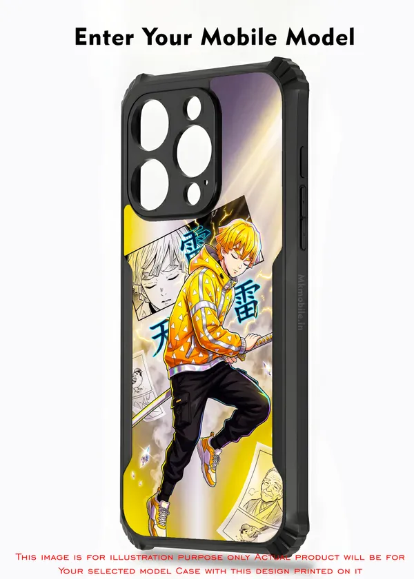 Zenitsu_Agatsuma_From_The_Anime_Series_Demon_Slayer_Kimetsu_No_Yaiba__Design_Printed_Bumper_Glossy_Back_Case_Cover_With_Camera_Protection_Mk000433_Bx