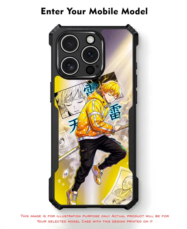 Zenitsu_Agatsuma_From_The_Anime_Series_Demon_Slayer_Kimetsu_No_Yaiba__Design_Printed_Bumper_Glossy_Back_Case_Cover_With_Camera_Protection_Mk000433_Bx