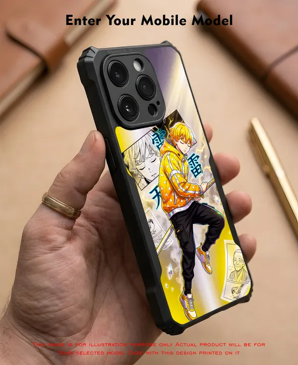 Zenitsu_Agatsuma_From_The_Anime_Series_Demon_Slayer_Kimetsu_No_Yaiba__Design_Printed_Bumper_Glossy_Back_Case_Cover_With_Camera_Protection_Mk000433_Bx