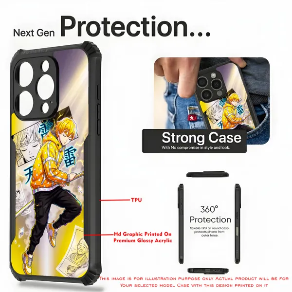 Zenitsu_Agatsuma_From_The_Anime_Series_Demon_Slayer_Kimetsu_No_Yaiba__Design_Printed_Bumper_Glossy_Back_Case_Cover_With_Camera_Protection_Mk000433_Bx
